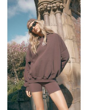 DSGN Studio Oversized Hoodie - Brown