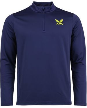 Castore Amc Core Midlayer Tennis Top - Blue
