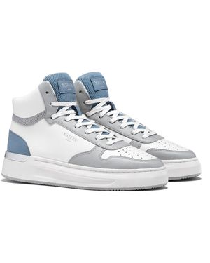 Mallet Hoxton Hi-Top Trainers Size 7 - Blue