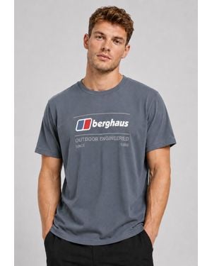 Berghaus Outdoor Engineered T Shirt - Grey