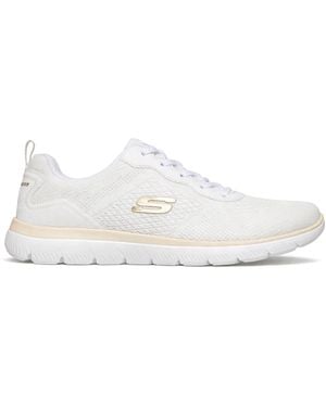 Skechers Summits-Quiet Dream Casual Trainers Natural - White