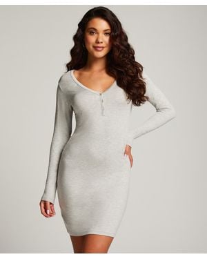 Hunkemöller Henley Nightshirt - White