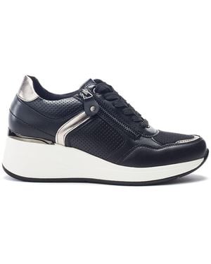 b.soleful Giuseppina Trainers Faux Leather - Blue