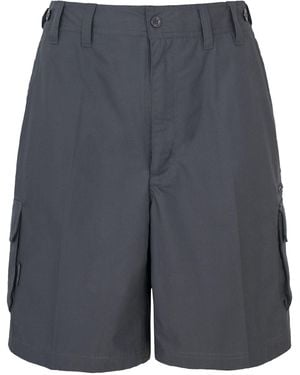 Trespass Gally Water Repellent Hiking Cargo Shorts - Blue