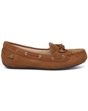 EverAu Australia Ever Au Monty Moccasins With Sole - Brown