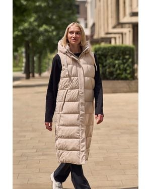Mountain Warehouse 'Comfort Zone' Longline Gilet Water Resistant Jacket - Green