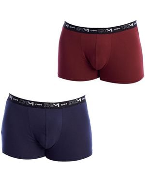 DIM Pack-2 Boxers Cotton Streech D6596 For - Purple
