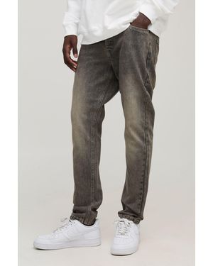 BoohooMAN Basic Slim Fit Jeans - Grey