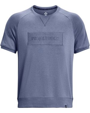 Under Armour Pjt Rck Gym Crew Neck Regular Fit T-Shirt - Blue