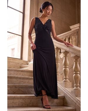 Roman Cornelli Mesh Twist Dress - Brown