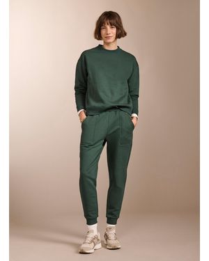 Baukjen Sandra Organic Cotton & Kapok Blend Joggers - Green