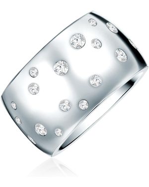 Rafaela Donata Stainless Steel Ring - Blue