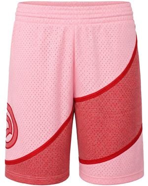 Mitchell & Ness Nba Atlanta Hawks Space Swingman Shorts - Red
