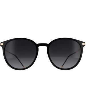 BOSS Round Crystal Gradient 1948/S - Black