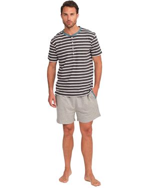 J&j Brothers Jjb13 Short Sleeve Pyjamas - Red
