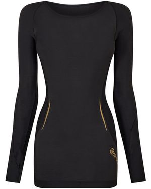 Skins Long Sleeve Ladies - Black