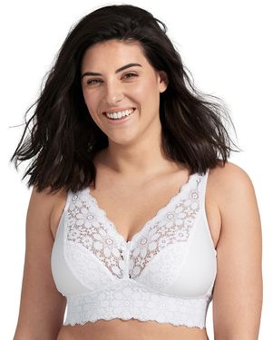 Miss Mary Of Sweden 2239 Lace Dreams Full Cup Bra - White