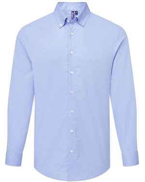 PREMIER Supreme Oxford Long-Sleeved Formal Shirt Oxford) - Blue