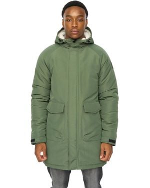 Duck and Cover Copfords Jacket (Dark) - Green