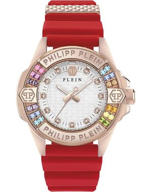 Philipp Plein Majesty Watch Pwofa0325 Silicone - Red