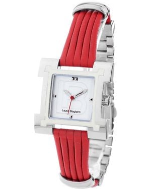 Laura Biagiotti Ladies Watch Quartz Stainless Steel - Red