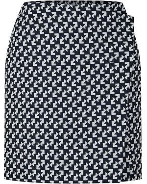 Off-White c/o Virgil Abloh Abstract Wrap Skirt - Black