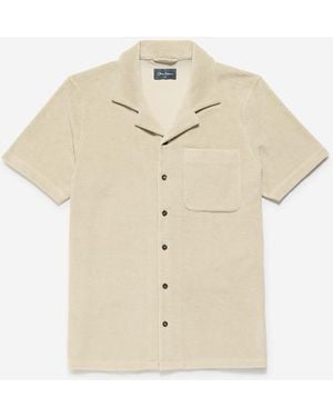 Oliver Sweeney Cotton Blend Riviera Shirt - Natural