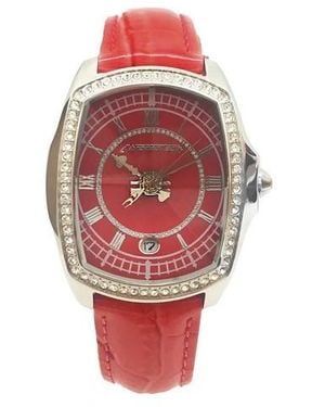 Chronotech Watch Ct7896Ls-97 (34 Mm) - Red