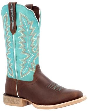 Durango Lady Rebel Pro Leather Bay/Arctic Boots - Blue