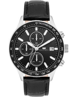 Rhodenwald & Söhne Stainless Steel Watch 43Mm - Black
