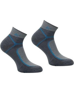 Regatta Trail Merino Mix Enkelsokken (Donker Staal/Stormblauw)