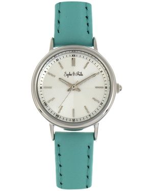 Sophie & Freda Berlin Leather-Band Watch - Metallic