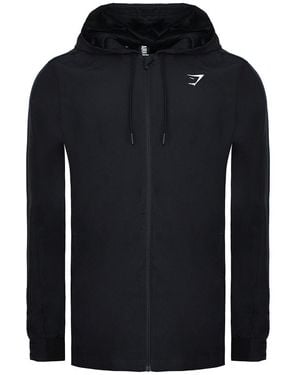 GYMSHARK Logo Track Jacket - Blue