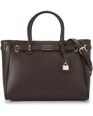 Carvela Kurt Geiger Belted Tote Bag - Black