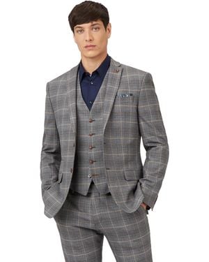 Antique Rogue Check Jacket - Grey