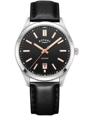 Rotary Gs05520-04 Oxford Watch - Black