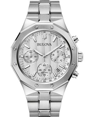 Bulova Precisionist Watch 96B408 Stainless Steel - Grey