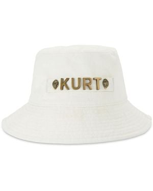 Kurt Geiger Cotton Bucket Hat Hat - White