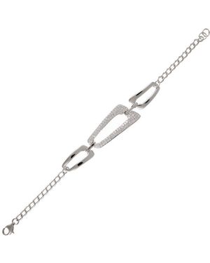 Orphelia 925 Sterling Bracelet - Metallic