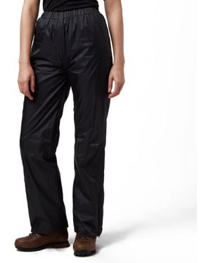 Peter Storm Tempest Waterproof Walking & Hiking Trousers With Lower Leg Zips - Black