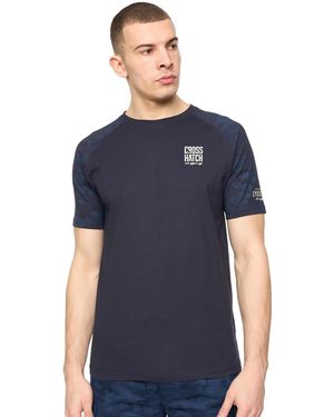 Crosshatch Janscore T-Shirt - Blue