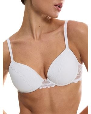 Triumph Comfort Allure Whp Padded Plunge Bra - White