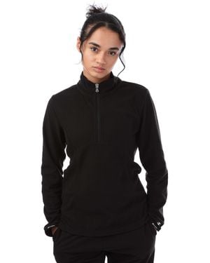 Champion Half Zip Micro Polar Fleece Top - Zwart