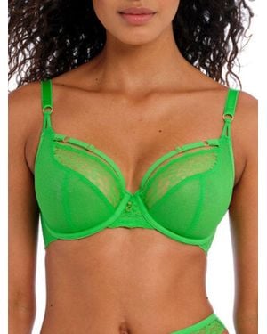 Freya Temptress Plunge Bra - Green