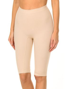 Intimidea Guaina Long Trousers Girdle Microfiber Fabric 410616 - Natural