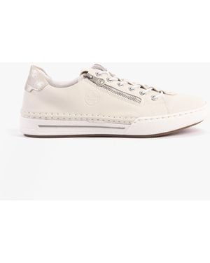 Rieker L7250-80 Trainers Leather - White
