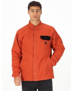 Luke 1977 Bala 1000 Button Shacket - Orange