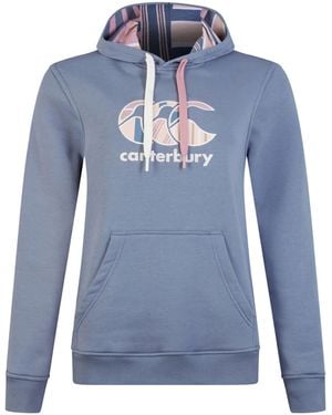 Canterbury Ladies Uglies Hoodie Ribbon) - Blue