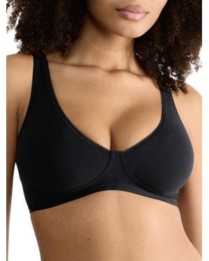 Sloggi Basic+ Soft Bra - Black