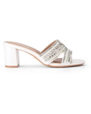 Carvela Kurt Geiger Pageant Block Sandals - White